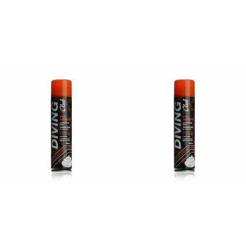 Diving club Пена для бритья для всех типов кожи, 300 мл, 2шт