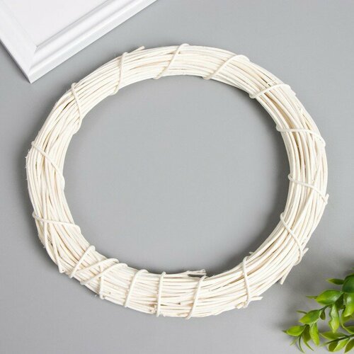 Кольцо ротанг для изготовления ловца снов Сливочный d20 см 829₽