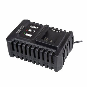 Зарядное устройство FERM CDA1170 Quick Charger,20В, 4А