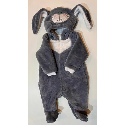 фото Комбинезон мишка ми размер 6-9 месяцев, серый