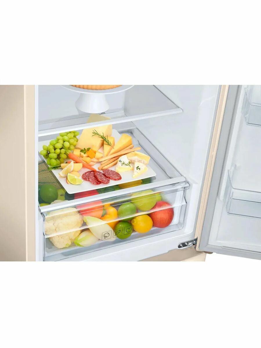 Холодильник SAMSUNG , двухкамерный, белый - фото №16