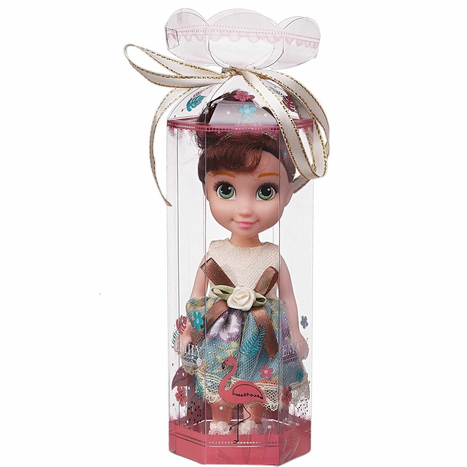 Кукла-мини "Emily" в прозрачной коробочке (QJ086C) ABtoys - фото №5