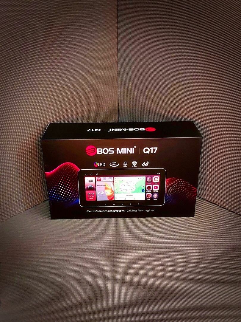 BOS-MINI Q17 10.33"дюймов 4+128gb QuadHD 21:9 и рамка под 9"дюймов