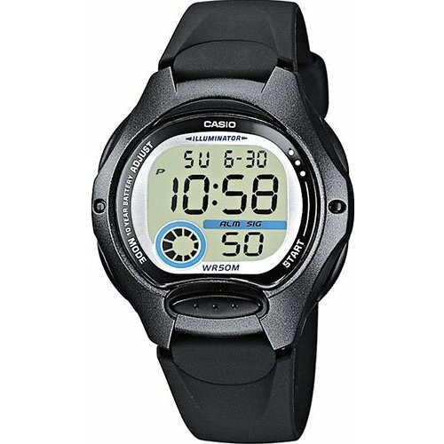 Наручные часы CASIO Collection LW-200-1B, черный, серый