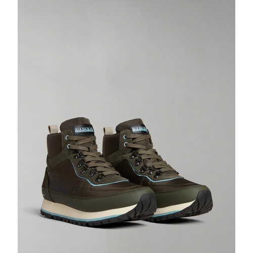 фото Ботинки napapijri, размер 45, зеленый