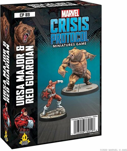 Настольная игра MARVEL CRISIS PROTOCOL URSA MAJOR AND RED GUARDIAN EN