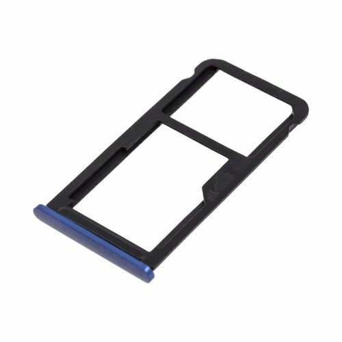 Держатель сим карты (SIM) для Meizu Note 8, синий