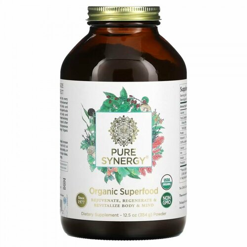 Pure Synergy, Organic Superfood Powder, 12.5 oz (354 g)