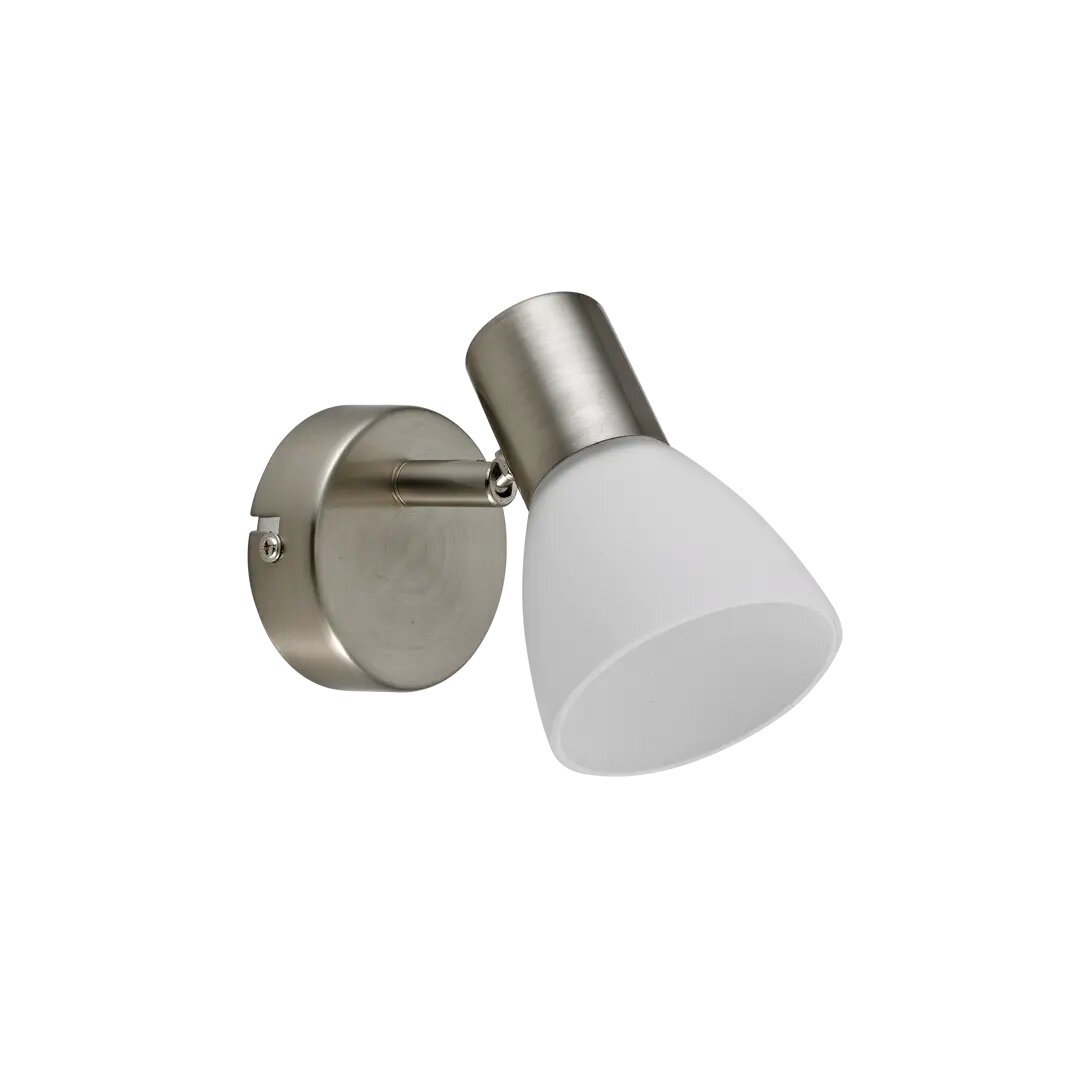 фото Спот поворотный Inspire City 1 лампа 3 м² цвет никель