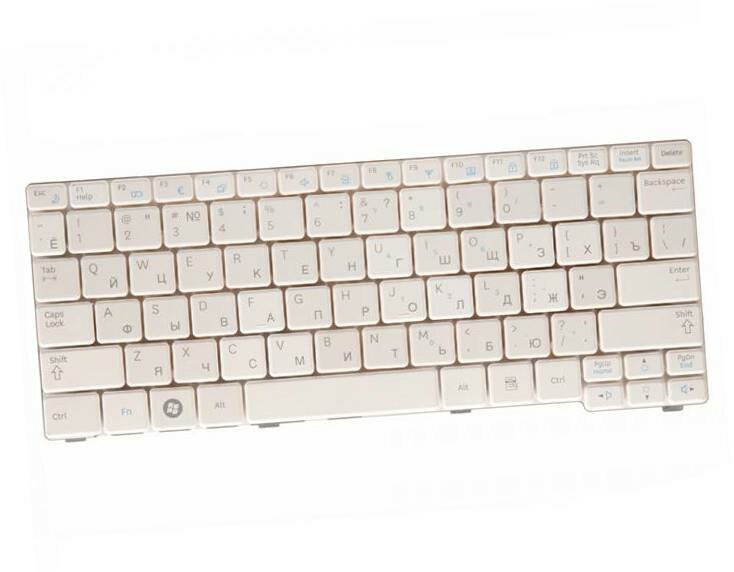 Клавиатура для ноутбука Samsung N102 N128 N140 N144 N145 N148 N150 (BA59-02708C) white