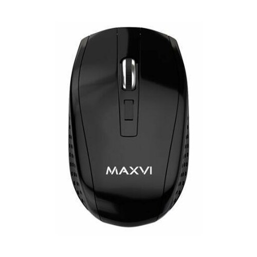 Беспроводная мышь Maxvi MWS-04 Чёрный держатель maxvi mv 04 черный