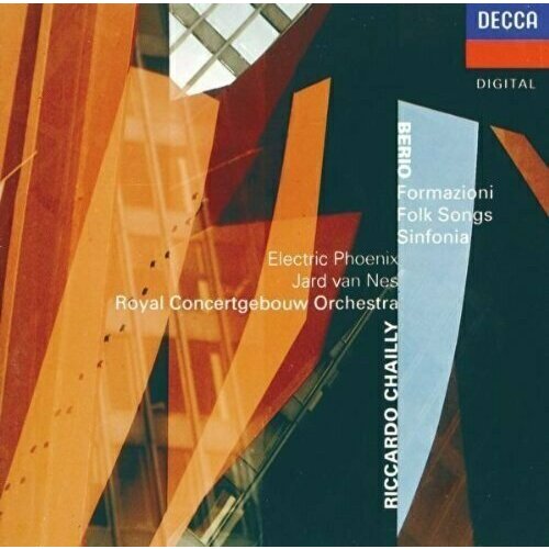 audio cd mahler orchestral songs bernard haitink royal concertgebouw orchestra 2 cd AUDIO CD Berio: Formazioni