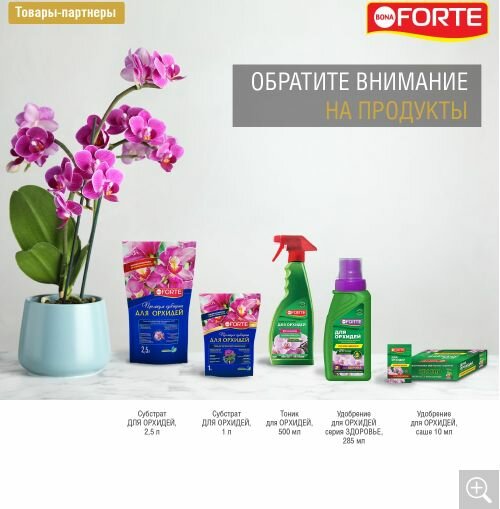 Удобрение "Bona Forte" Красота для орхидей 285мл - фотография № 7