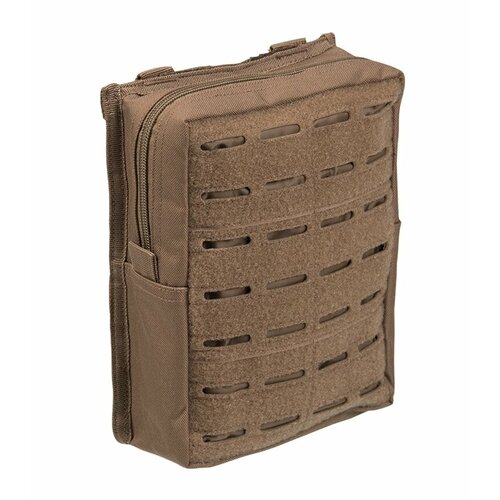 фото Подсумок большой "laser cut dark coyote" с системой molle mil-tec