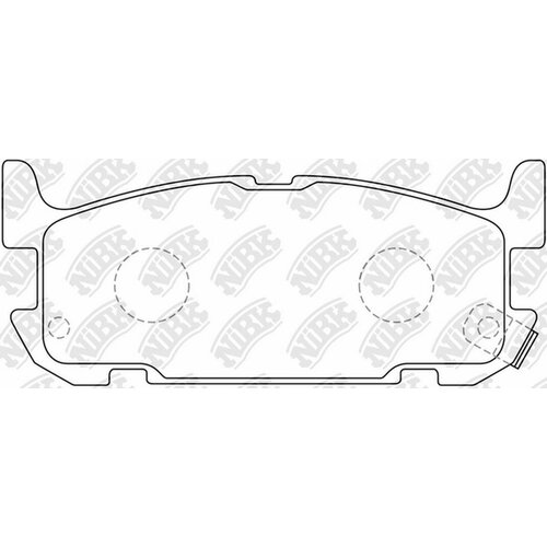Колодки тормозные дисковые 382₽