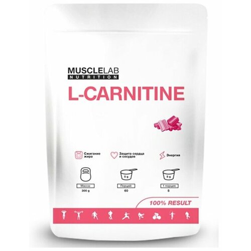 Musclelab L-carnitine Бабл-гам аминокислота l carnitine 150 гр сжигатель жира вкус бабл гам