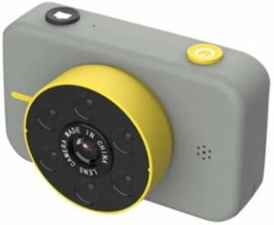 Детский цифровой фотоаппарат / Карта памяти 32G / 4K HD Экшн-камера, серый