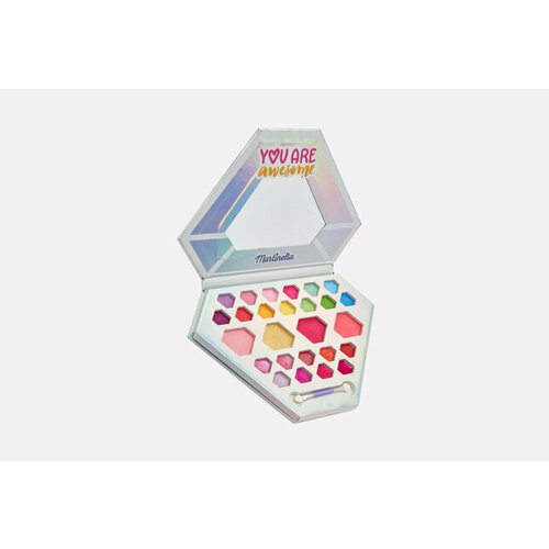 Палетка теней Бриллиант Diamond Pallete, Super Girl 1 шт