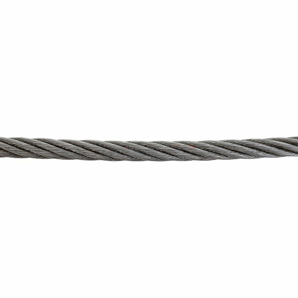OCALIFT Трос стальной чёрный 6.2 мм, ГОСТ 2688-80 для лебёдок и талей tros62n1