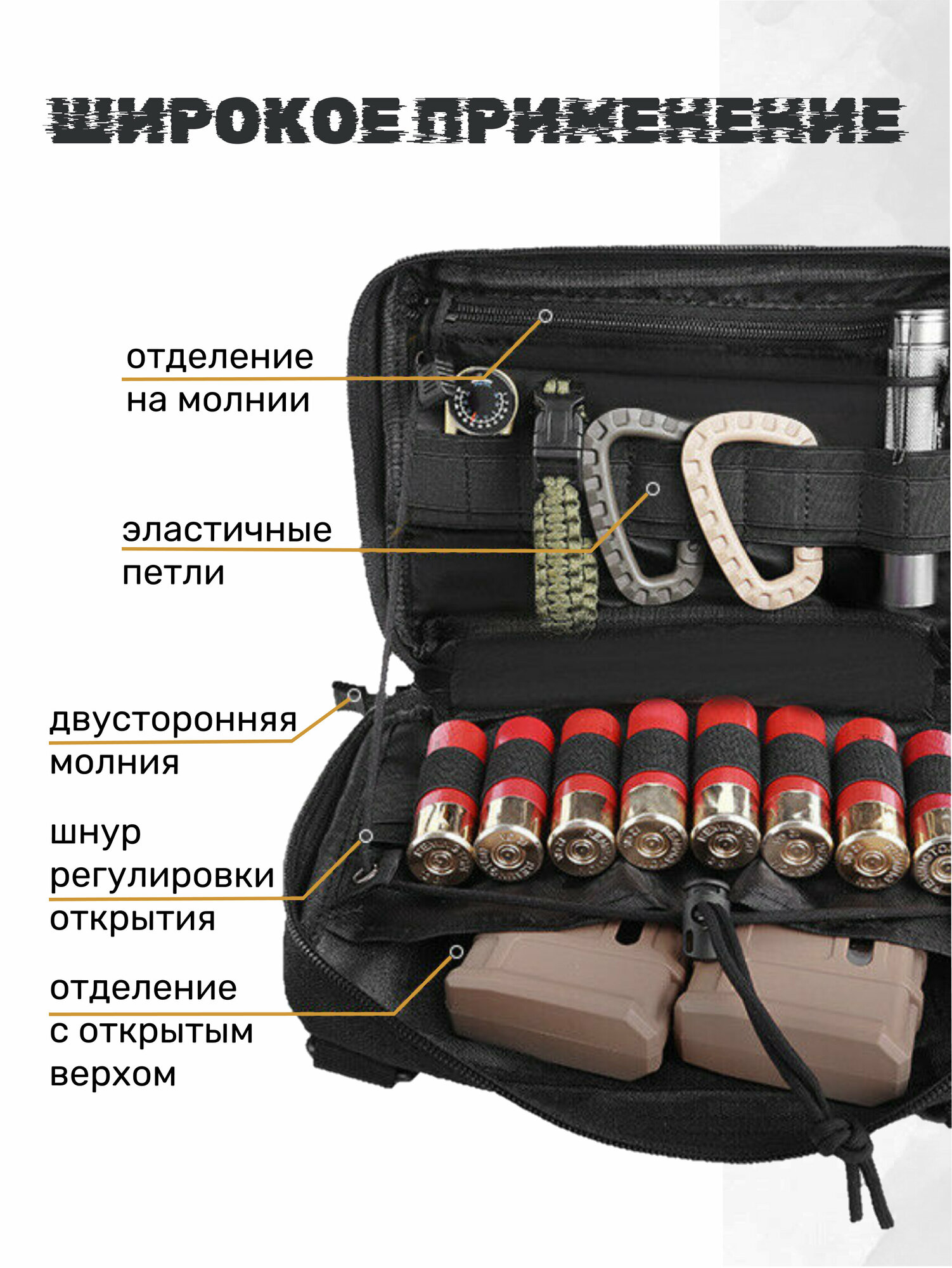 Подсумок аптечка тактический водонепроницаемый