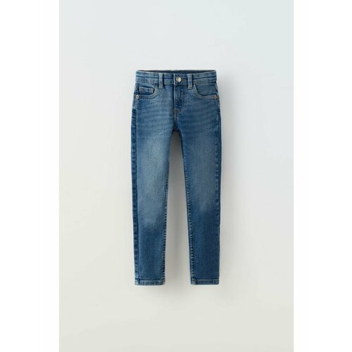 фото Джинсы zara, размер 128, синий