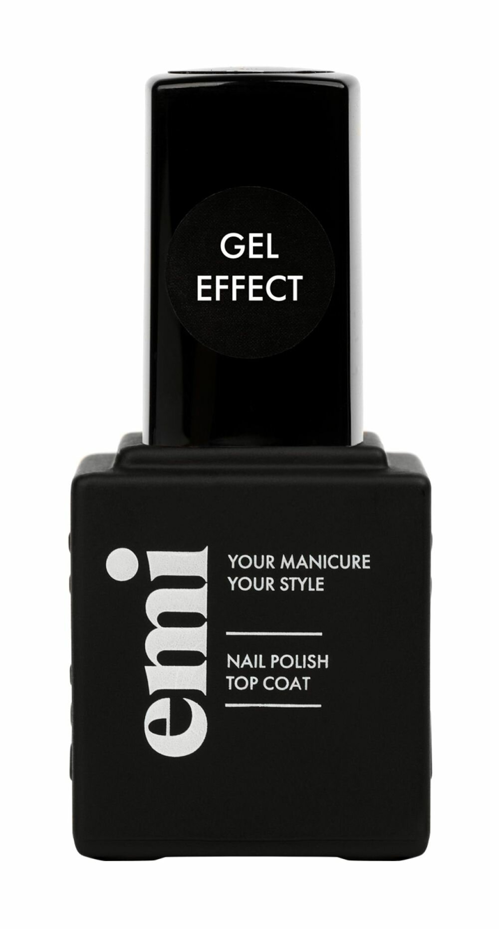 E.MI Покрытие верхнее для лака / Ultra Strong Top Coat Gel Effect 9 мл - фото №7