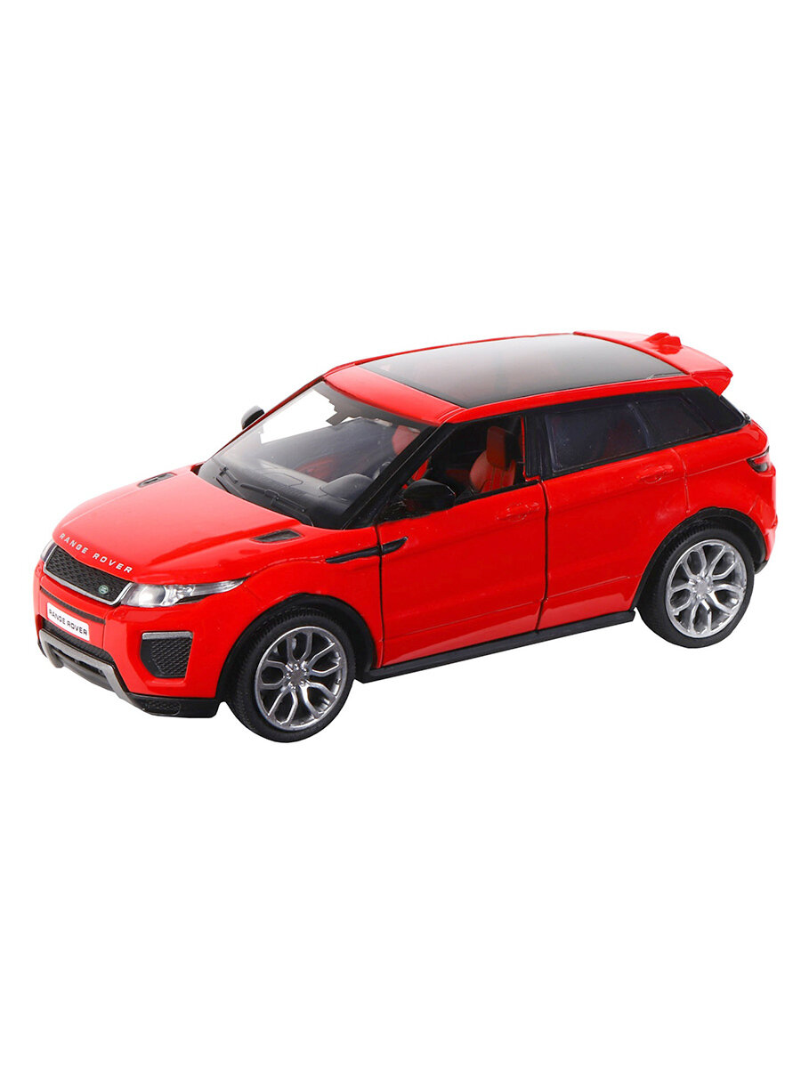 Модель машины 1:32 Range Rover Evoque 135см инерция Красный