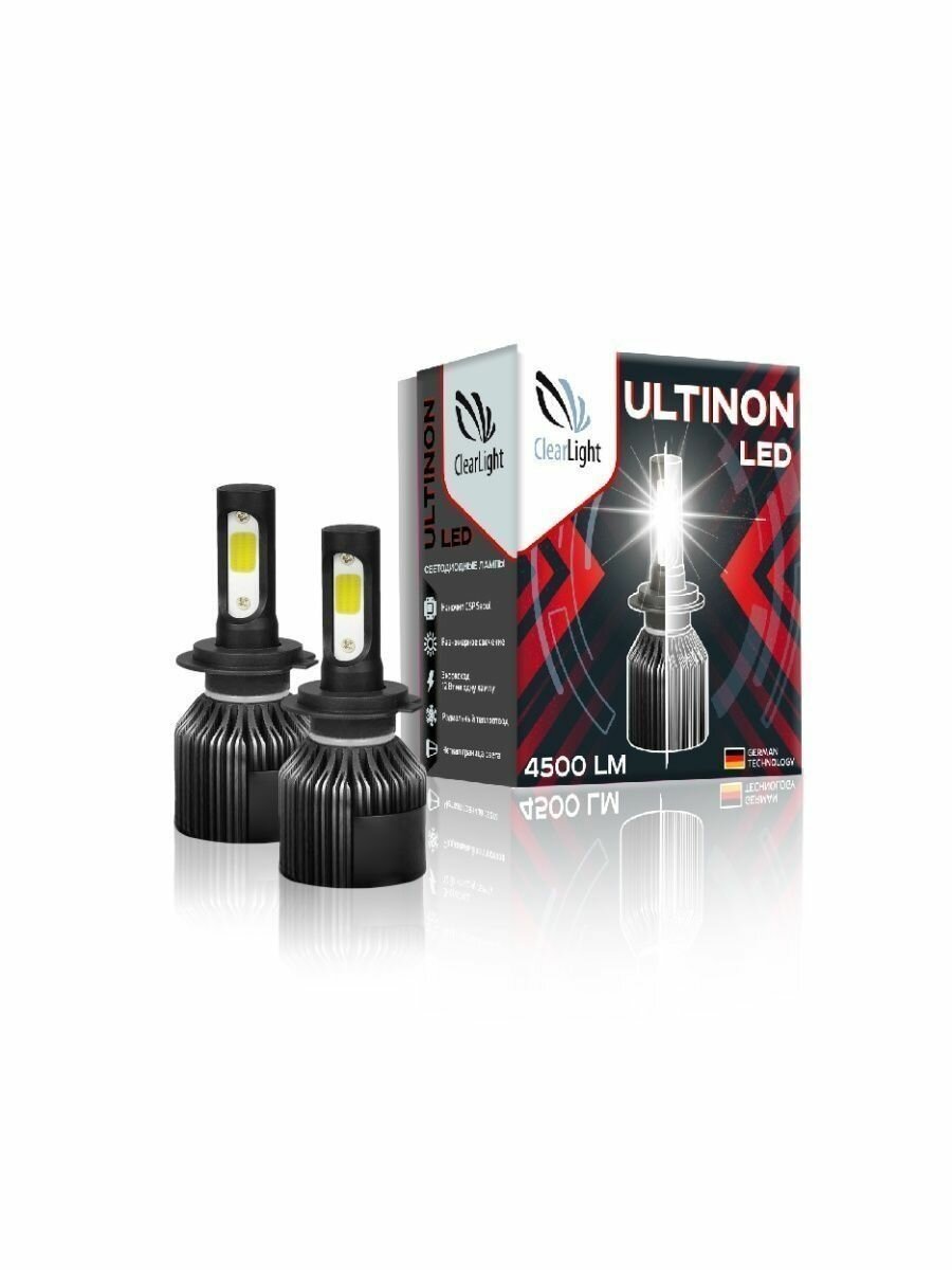 Комплект ламп LED Ultinon HB3 4500 lm 2шт 5000K