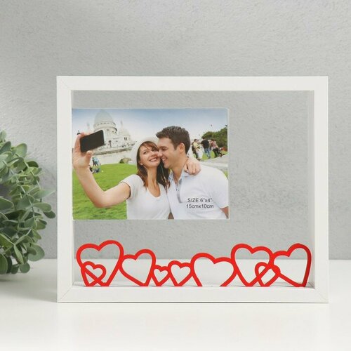 Фоторамка МДФ 10х15 см История любви 237х4х20 см 2071₽