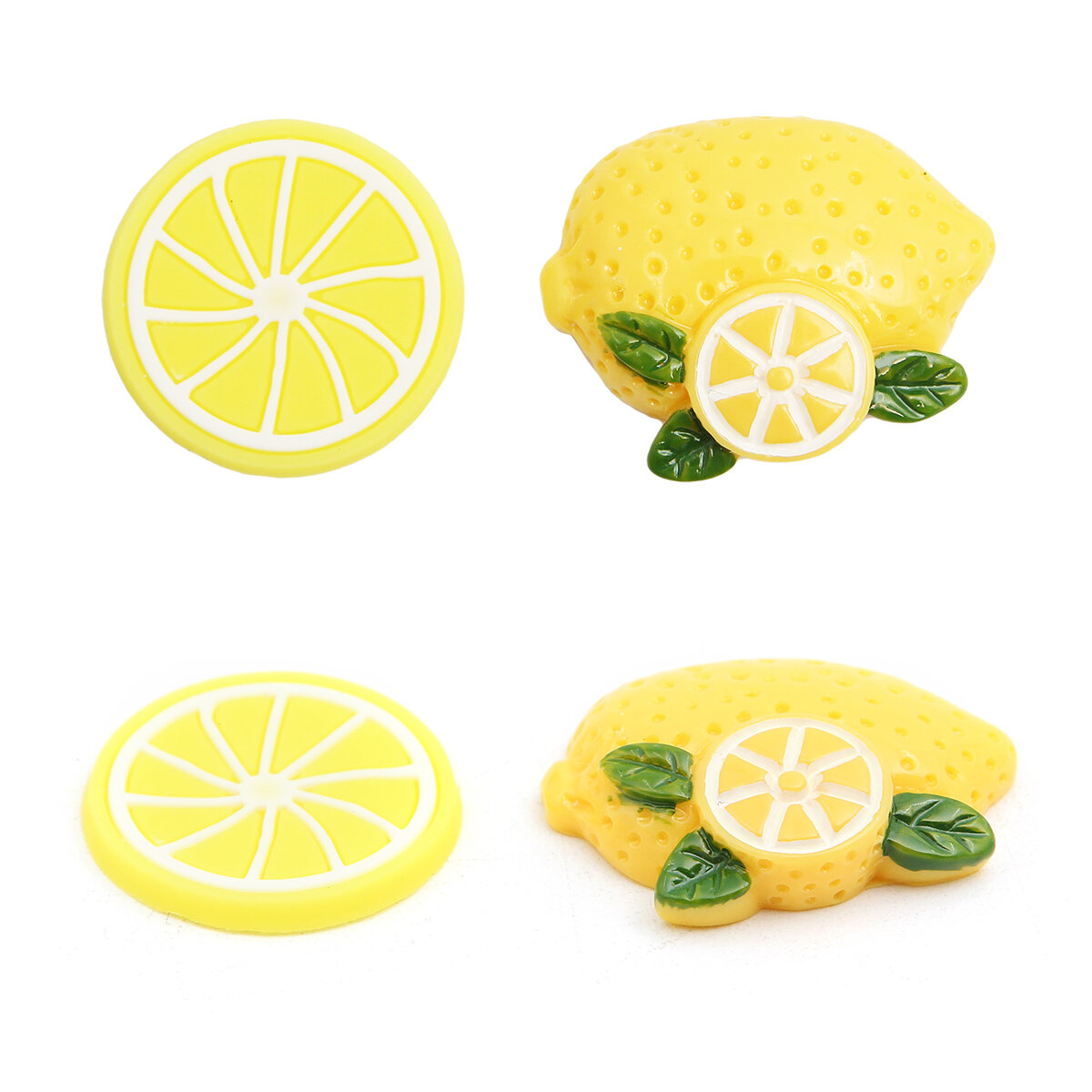 Фигурки декоративные для творчества Dress It Up 'Лимоны', пластик, 5 шт