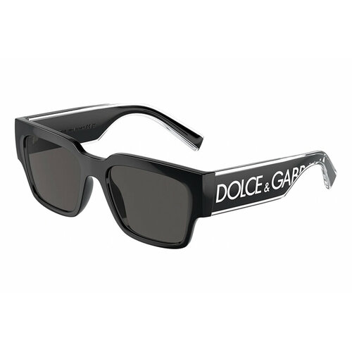 Солнцезащитные очки DOLCE & GABBANA DG 6184 501/87, черный, серый солнцезащитные очки ralph 0ra5160 501 11