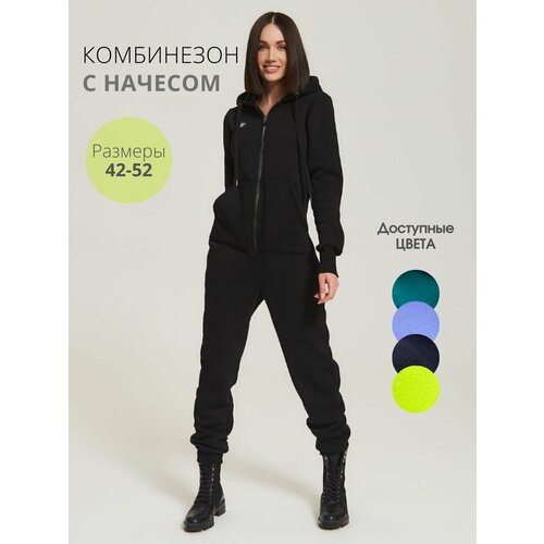 фото Комбинезон jolie femme, размер 46-48/174(m), черный