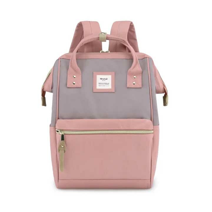 Рюкзак HIMAWARI 9001 Holly Daze 15" Mocha & Pink, мокко с розовым