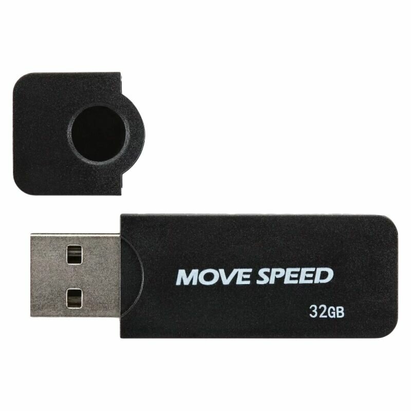 USB2.0 32GB Move Speed KHWS1 черный Move Speed 32GB KHWS1 (U2PKHWS1-32GB) - фото №6