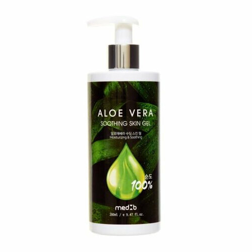 успокаивающий гель для тела с алоэ вера medb aloe vera soothing skin gel 280 MEDB Aloe Vera Soothing Skin Gel Успокаивающий гель для тела с алоэ вера 280мл