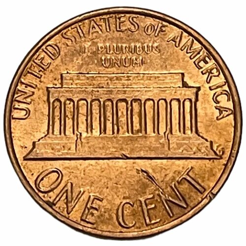 США 1 цент 1981 г. (Memorial Cent, Линкольн) (Лот №2) сша 1 цент 1989 г memorial cent линкольн лот 2
