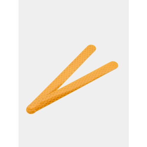 Светоотражающая блестящая наклейка на зеркало авто Цвет Оранжевый 499₽