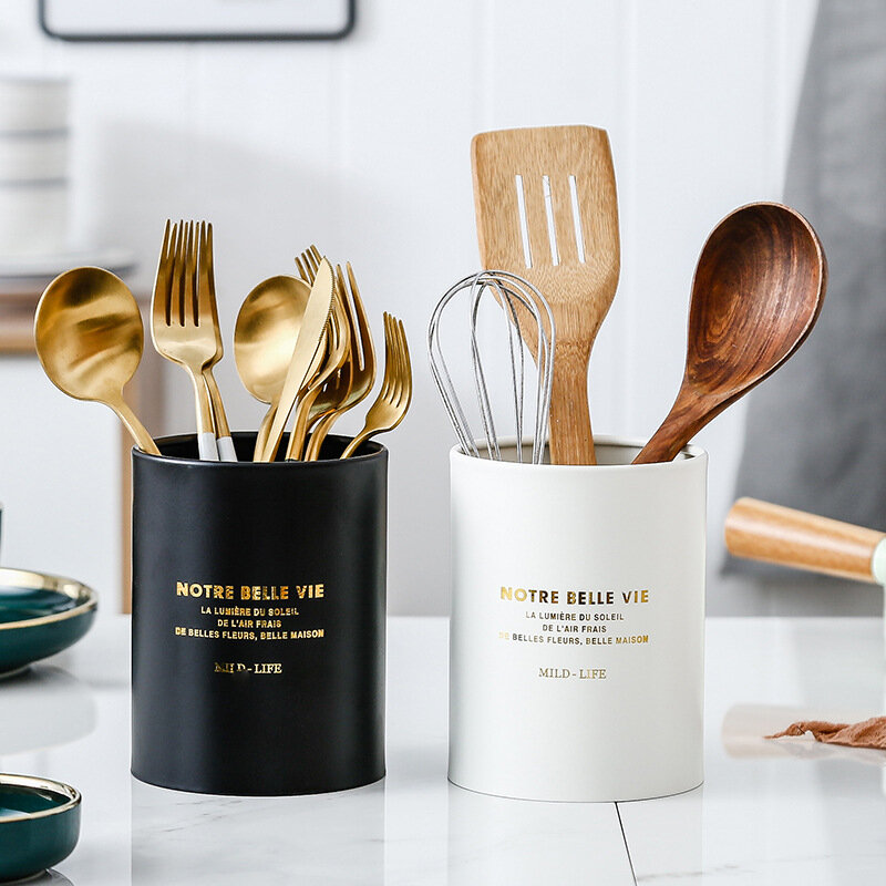 фото Сушилка, подставка для столовых приборов / органайзер, лоток для ложек и вилок