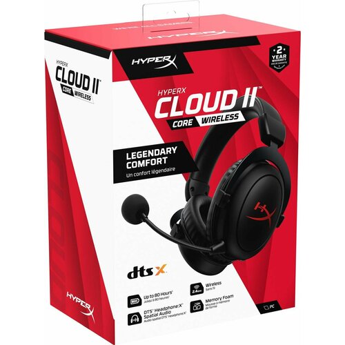 Наушники HyperX Cloud II Core Wireless 6Y2G8AA