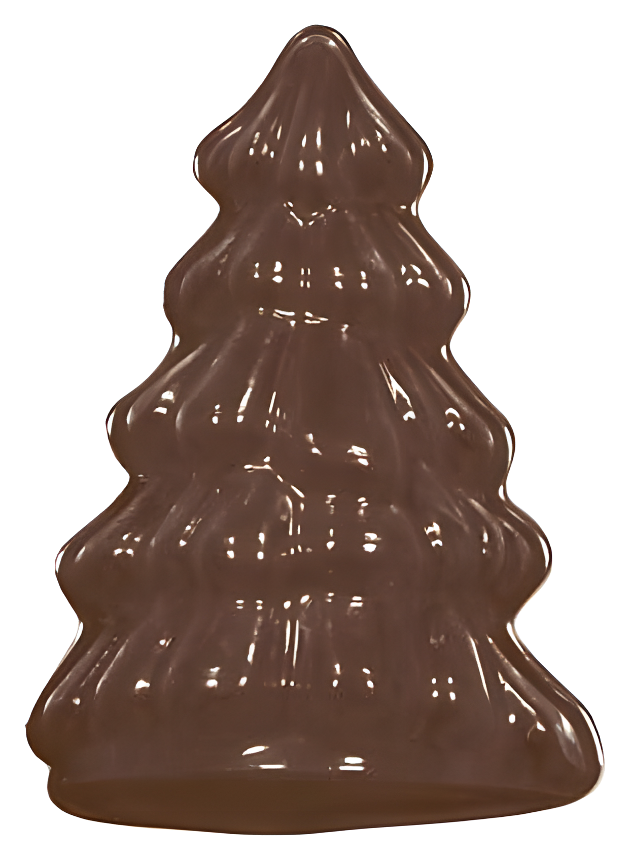 Форма для шоколада Martellato Елка 90х80мм h37мм, 2 ячейки