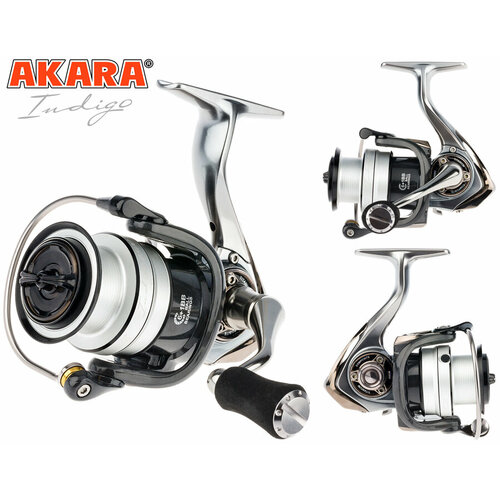 фото Катушка безынерционная akara indigo 3000 6+1 bb
