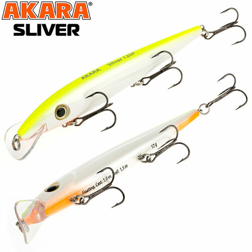 фото Воблер akara sliver 120f 12 гр. (3/7 oz 4,7 in) a184