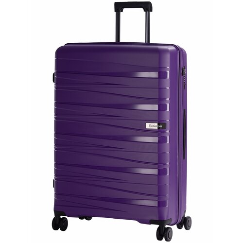 Чемодан Robinzon Corsica, 100 л, размер L, фиолетовый чемодан robinzon corsica 100 л размер l серый