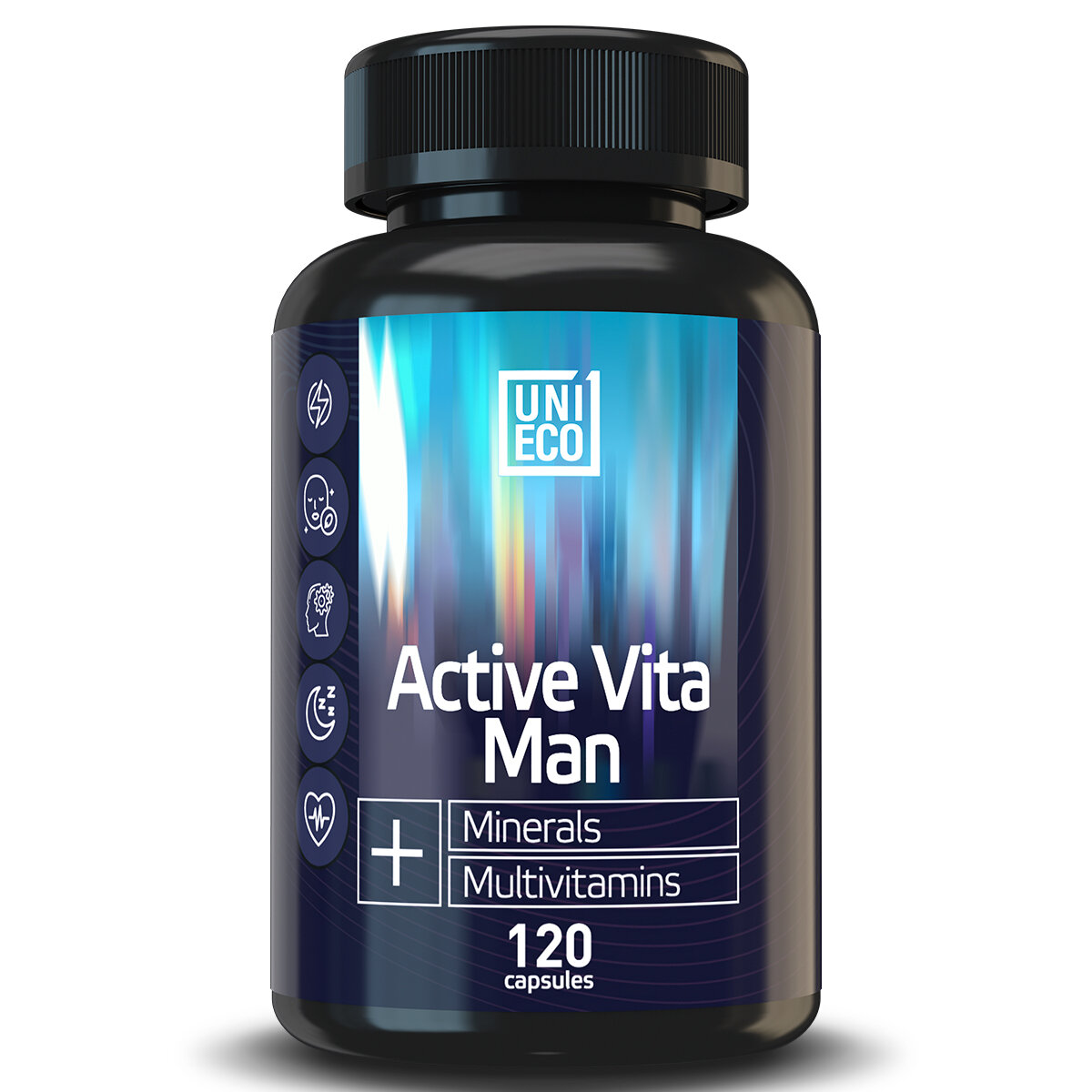 Комплекс витаминов для мужчин ACTIVE VITA MAN (Мультивитамины) 60 капсул