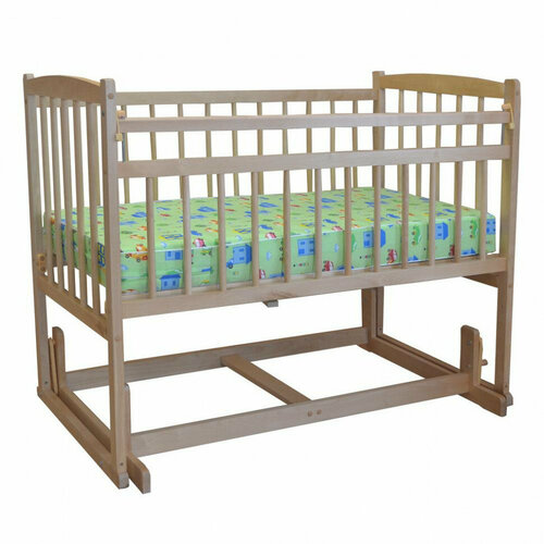 Кроватка Массив Беби-5 универсальный маятник Натуральный