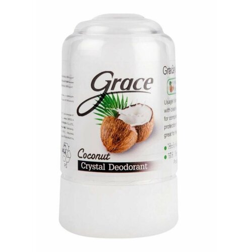 Дезодорант кристаллический Grace солевой Кокосовый,50 гр