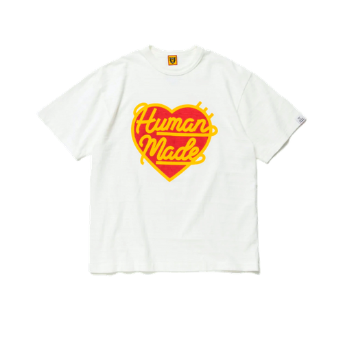 Футболка HUMAN MADE Heart Logo, размер XL, белый