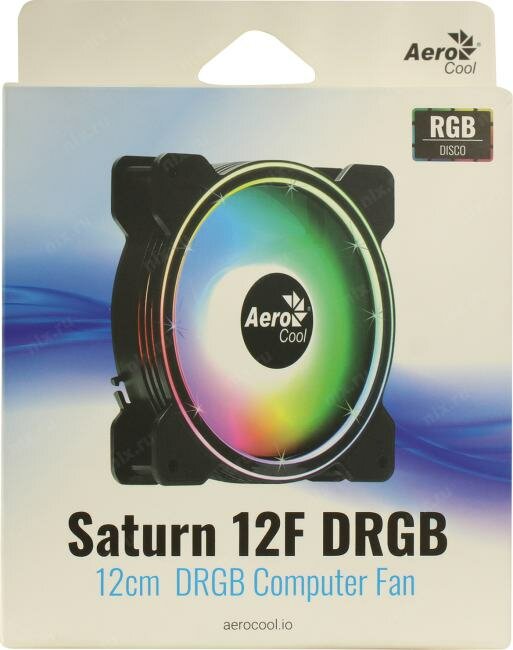 Вентилятор Aerocool Saturn 12F, размер 120x120мм (SATURN 12F DRGB MOLEX) - фото №20