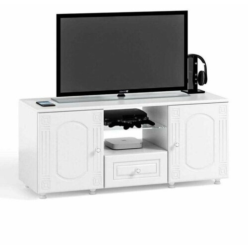 Тумба под ТВ Катрин-К АФ-25 Афина Белое дерево 11241₽