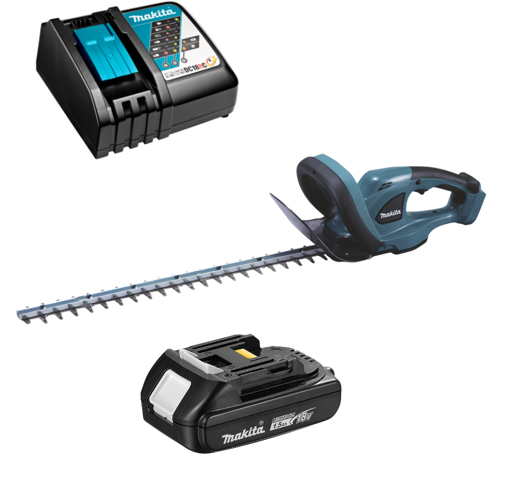 фото Кусторез Makita DUH523RY 18В LXT Li-Ion 1х1.5Ач, з/у